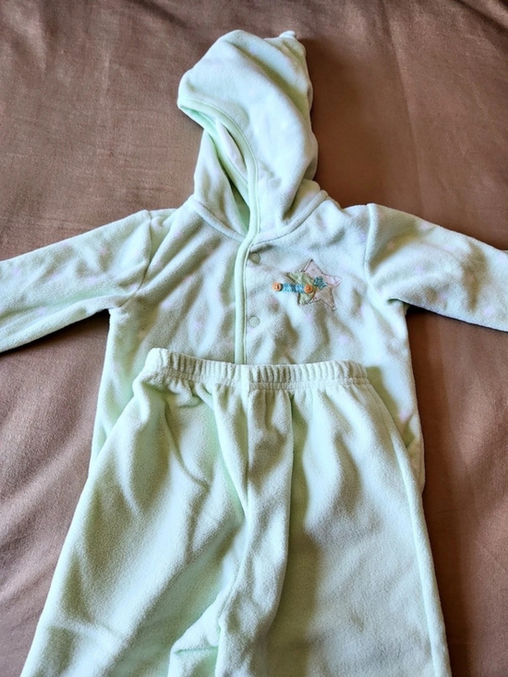 Carter's Baby Green & White 4-Piece Outfit Set